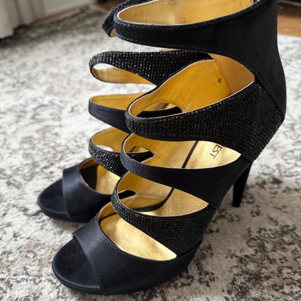 Nine West Embellished Heel